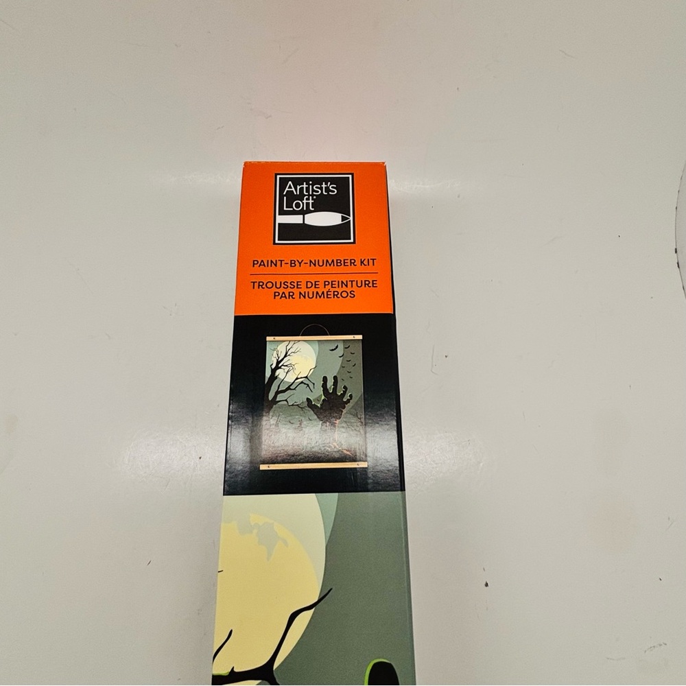 Artist's zombie hand  Loft Paint-by-Number Kit